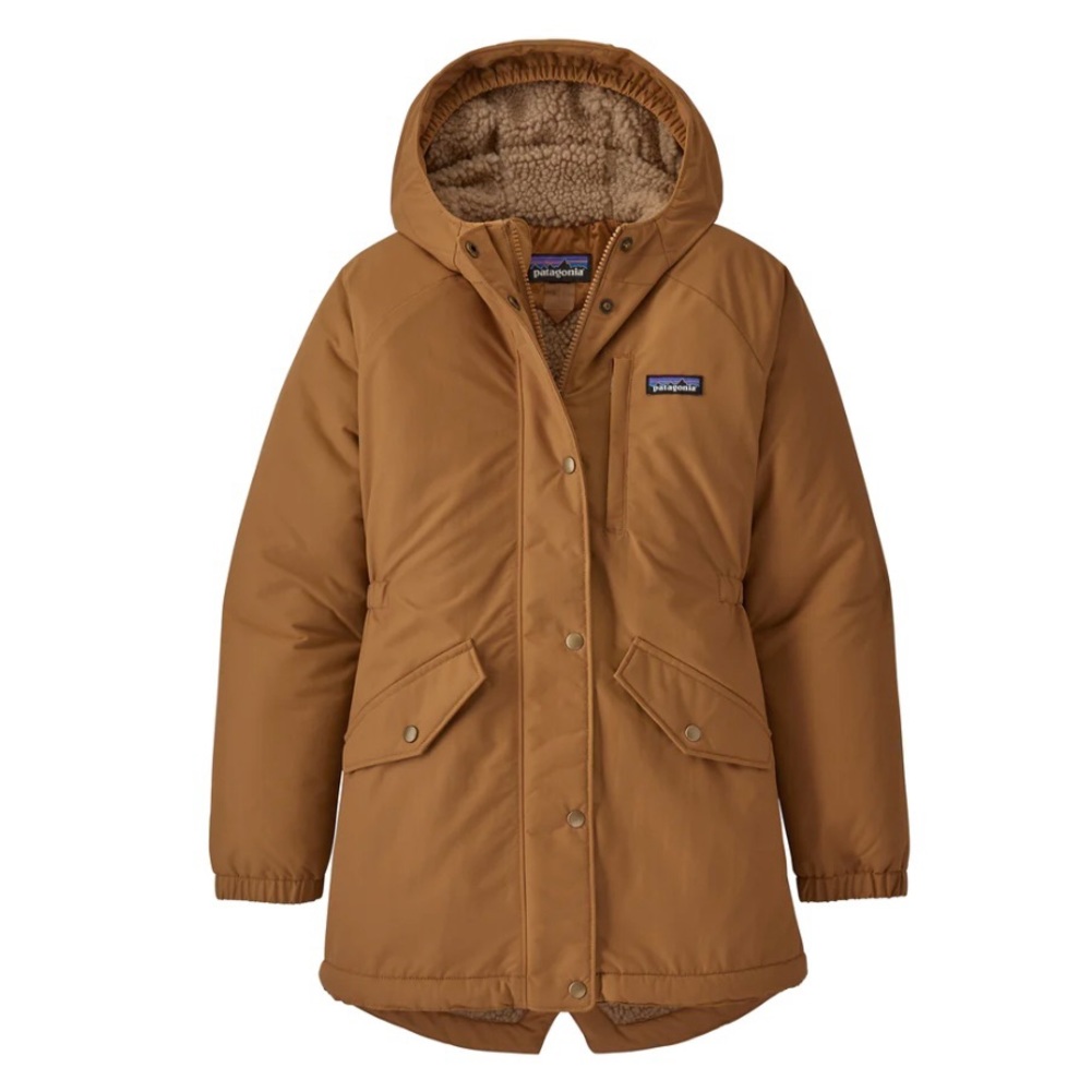 Patagonia girls’ insulated isthmus parka jacket